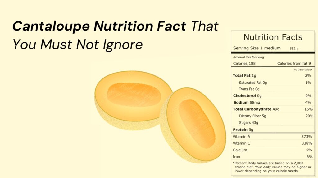 Cantaloupe Nutrition Facts